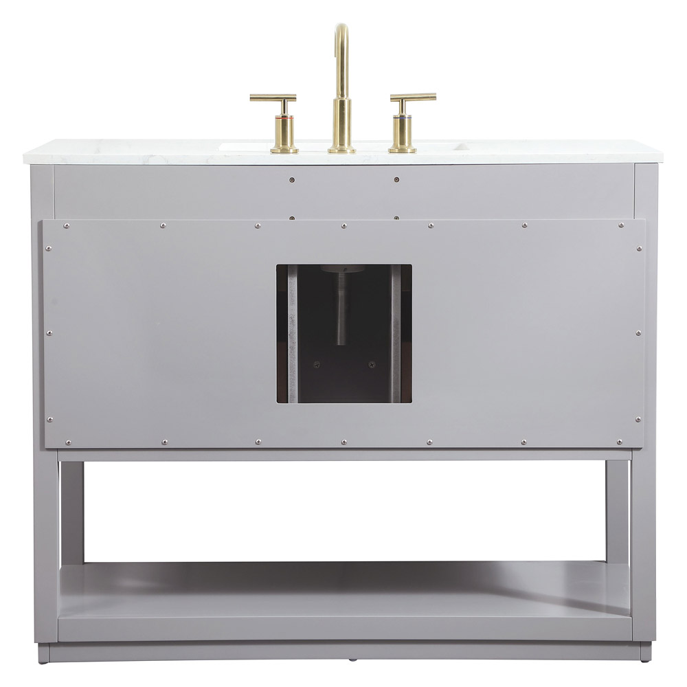 Elegant Bathroom Vanity - Gray (VF19242GR)