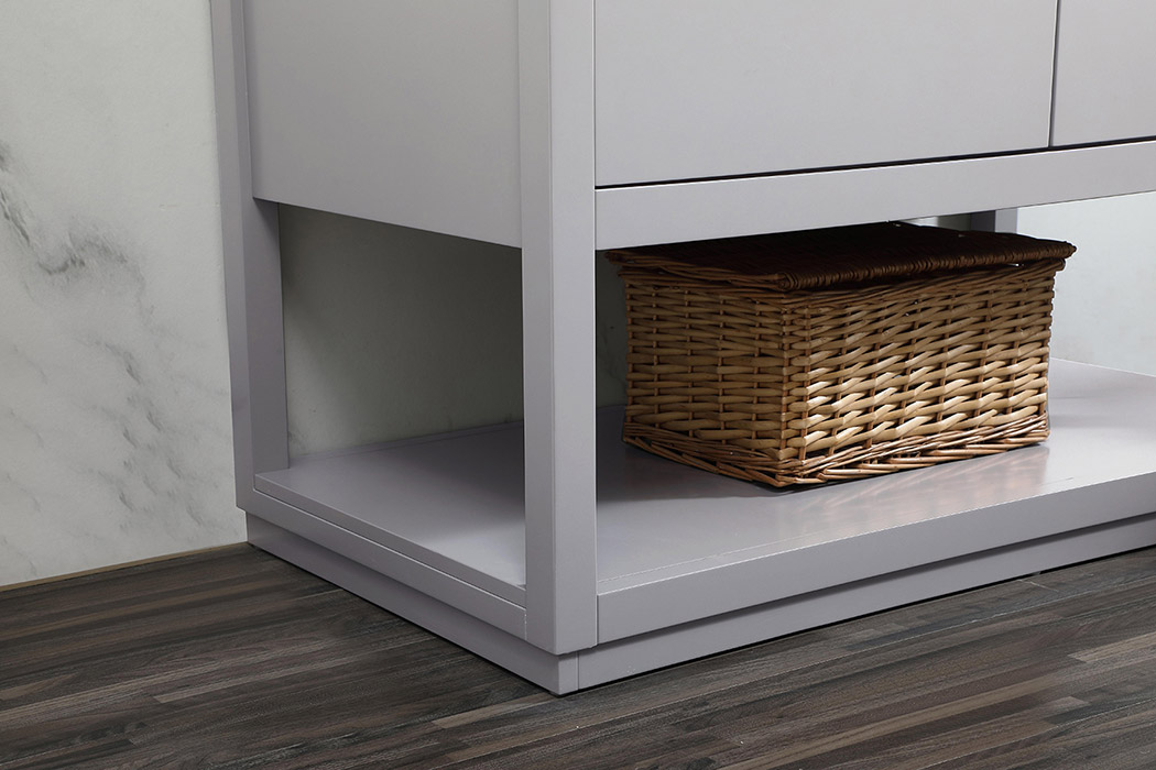 Elegant Bathroom Vanity - Gray (VF19242GR)