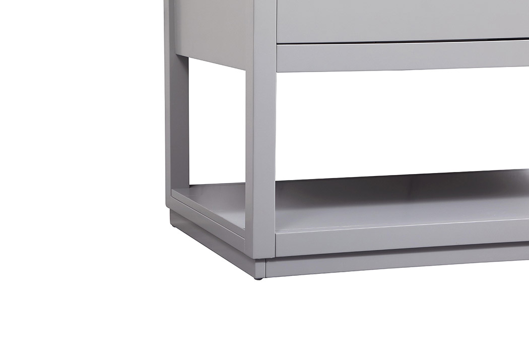 Elegant Bathroom Vanity - Gray (VF19242GR-BS)