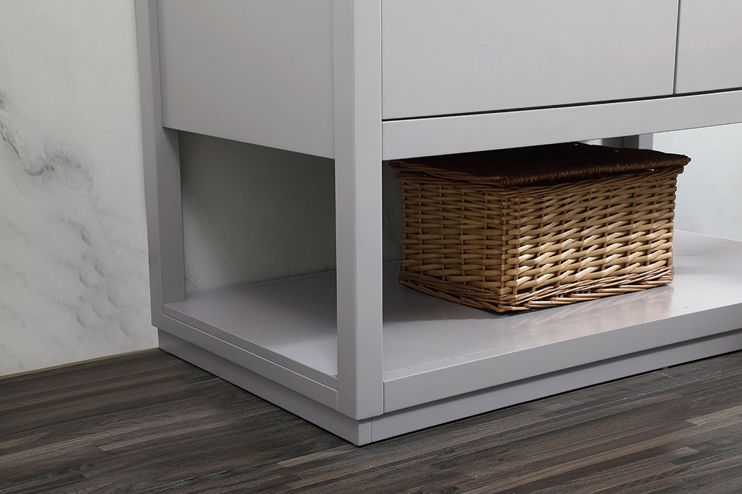 Elegant Bathroom Vanity - Gray (VF19242GR-BS)