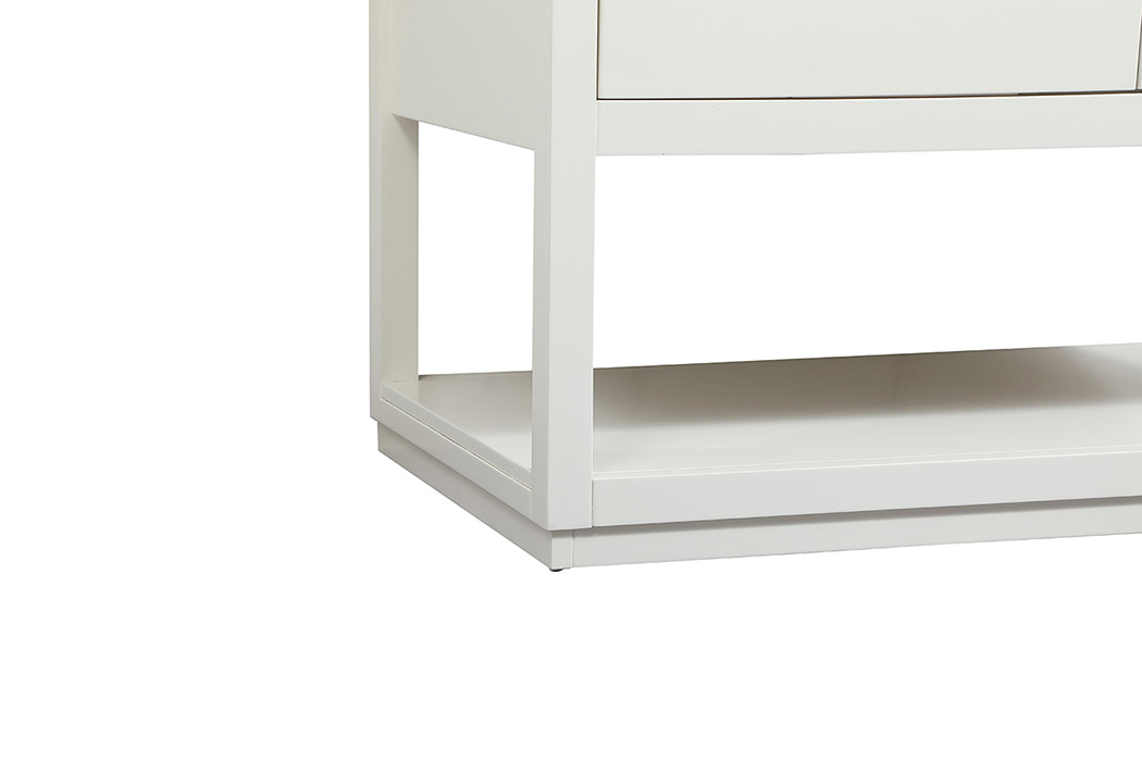 Elegant Bathroom Vanity - White (VF19242WH)