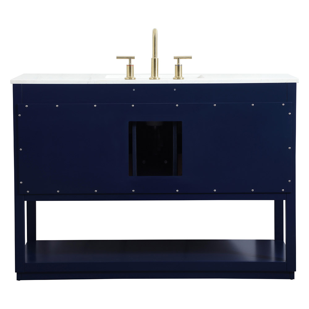 Elegant Bathroom Vanity - Blue (VF19248BL)