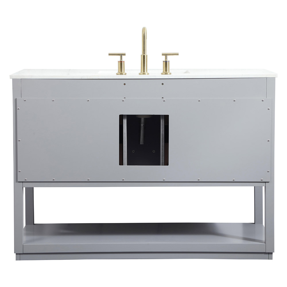 Elegant Bathroom Vanity - Gray (VF19248GR)