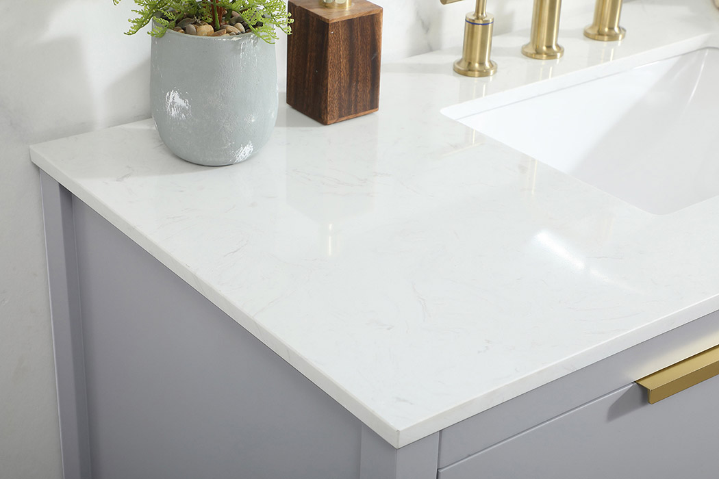 Elegant Bathroom Vanity - Gray (VF19248GR)