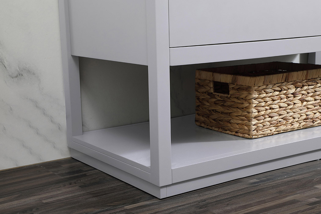 Elegant Bathroom Vanity - Gray (VF19248GR-BS)