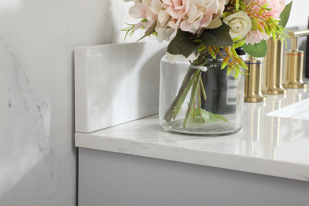 Elegant Bathroom Vanity - Gray (VF19436GR-BS)