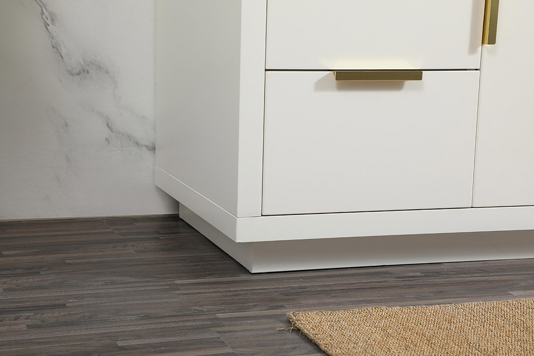 Elegant Bathroom Vanity - White (VF19448WH-BS)