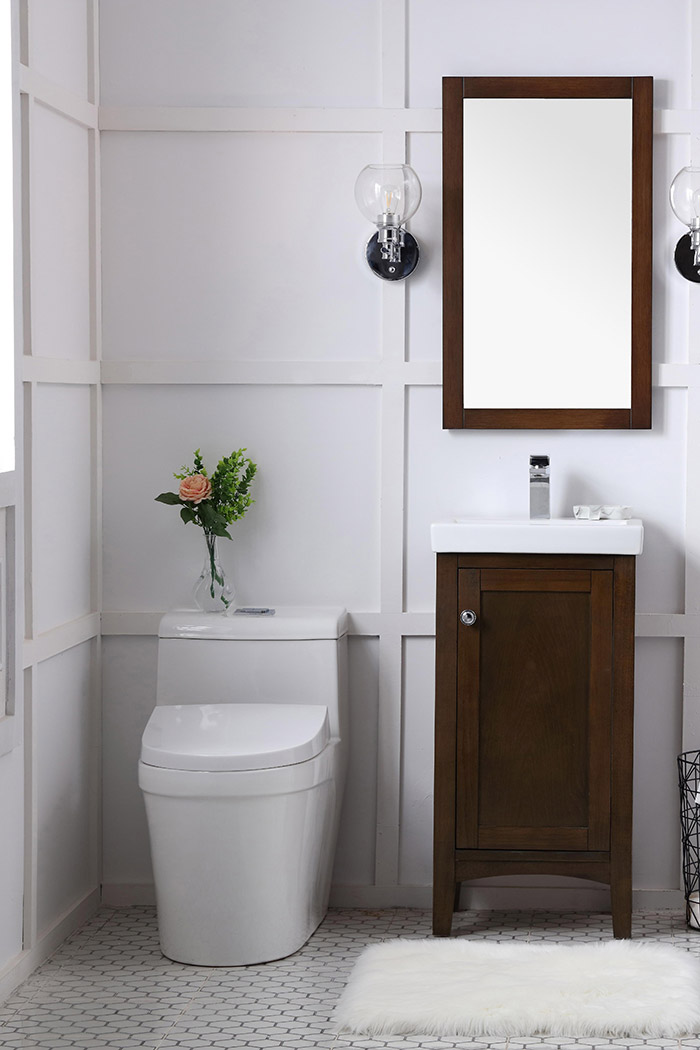 Elegant Bathroom Vanity - Antique Coffee (VF2318AC)