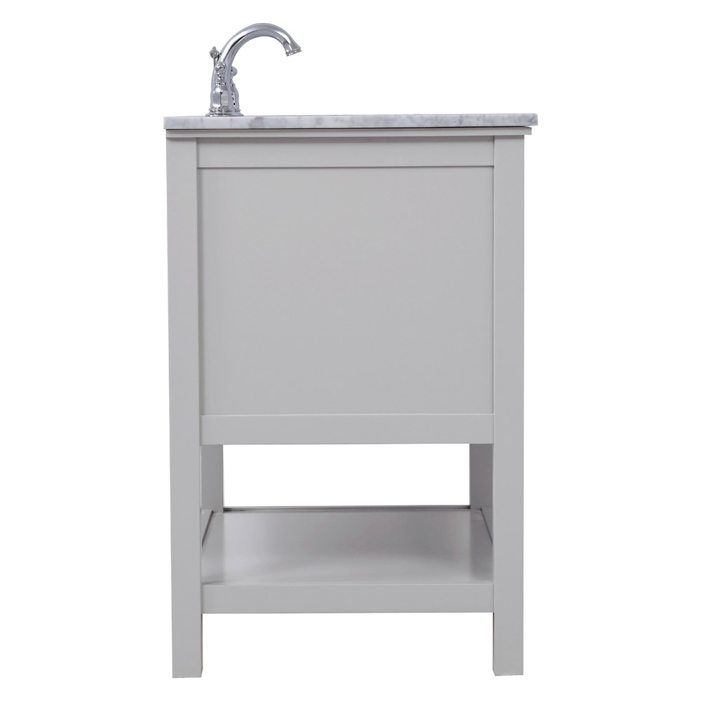 Elegant Bathroom Vanity - Gray, L 30" (VF27030GR)