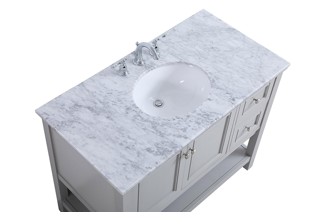 Elegant Bathroom Vanity - Gray (VF27042GR)