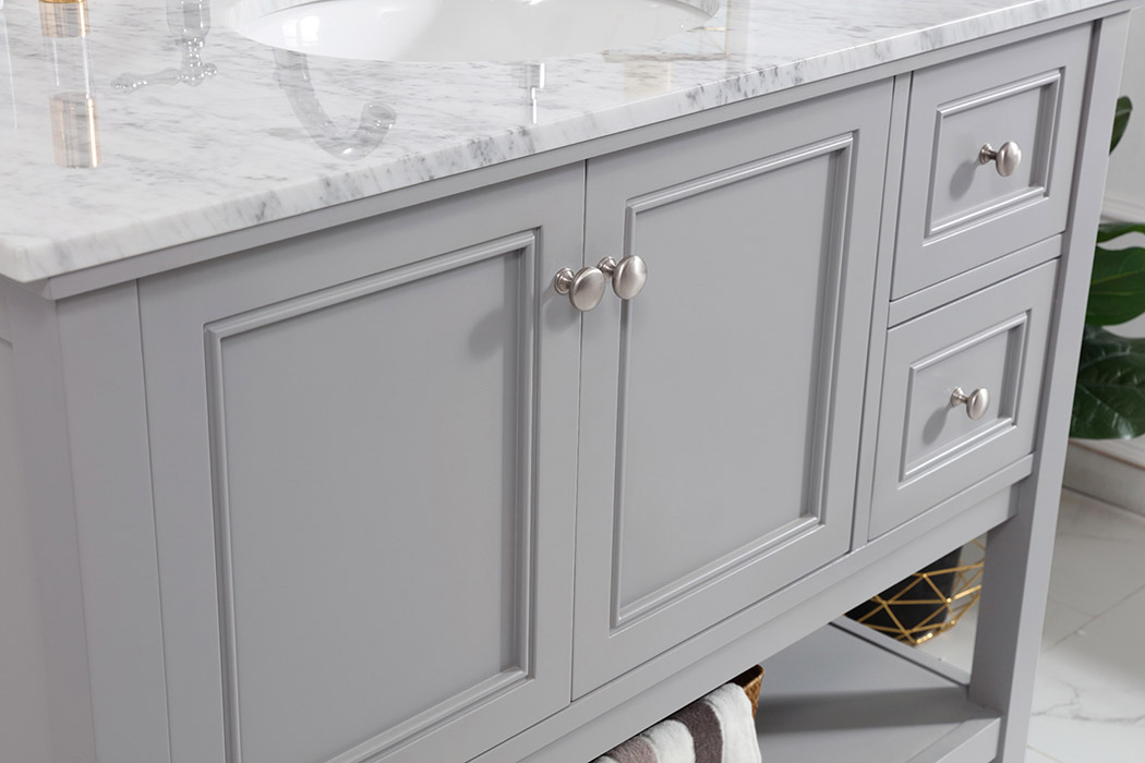 Elegant Bathroom Vanity - Gray (VF27042GR)