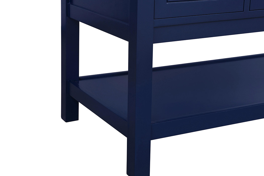Elegant Bathroom Vanity - Blue (VF27048BL)