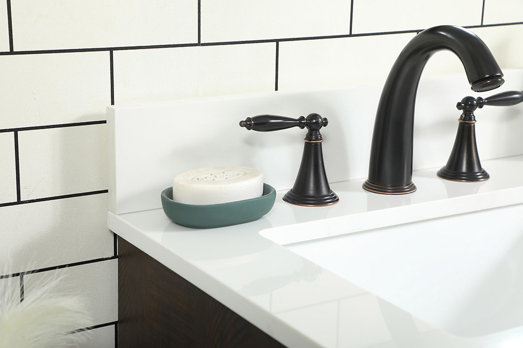 Elegant Bathroom Vanity - Espresso (VF2832EX-BS)