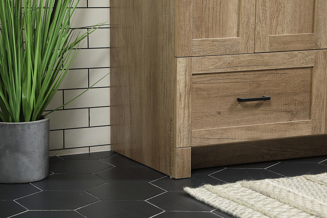 Elegant Bathroom Vanity - Natural Oak (VF2832NT-BS)