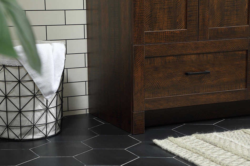 Elegant Bathroom Vanity - Espresso (VF2836EX-BS)