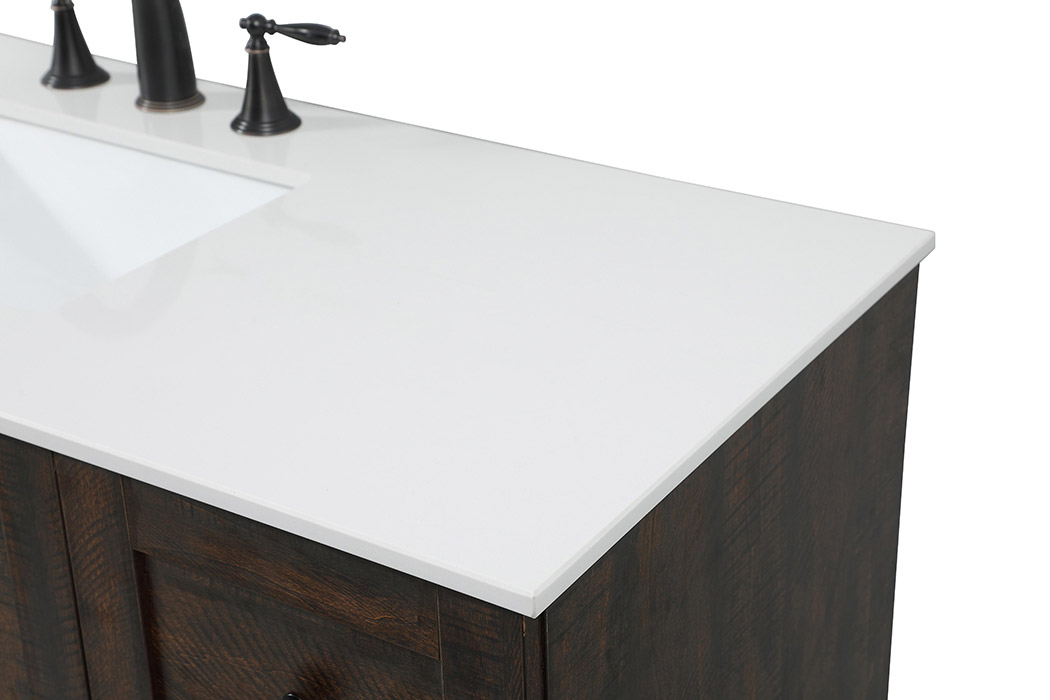 Elegant Bathroom Vanity - Espresso (VF2848EX)