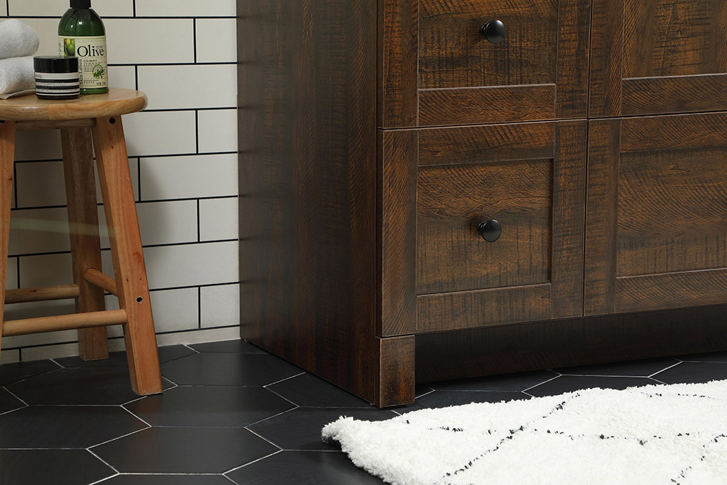 Elegant Bathroom Vanity - Espresso (VF2848EX)