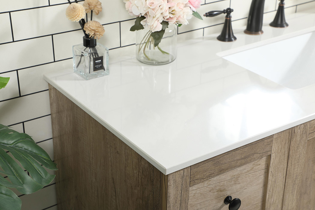 Elegant Bathroom Vanity - Natural Oak (VF2848NT)