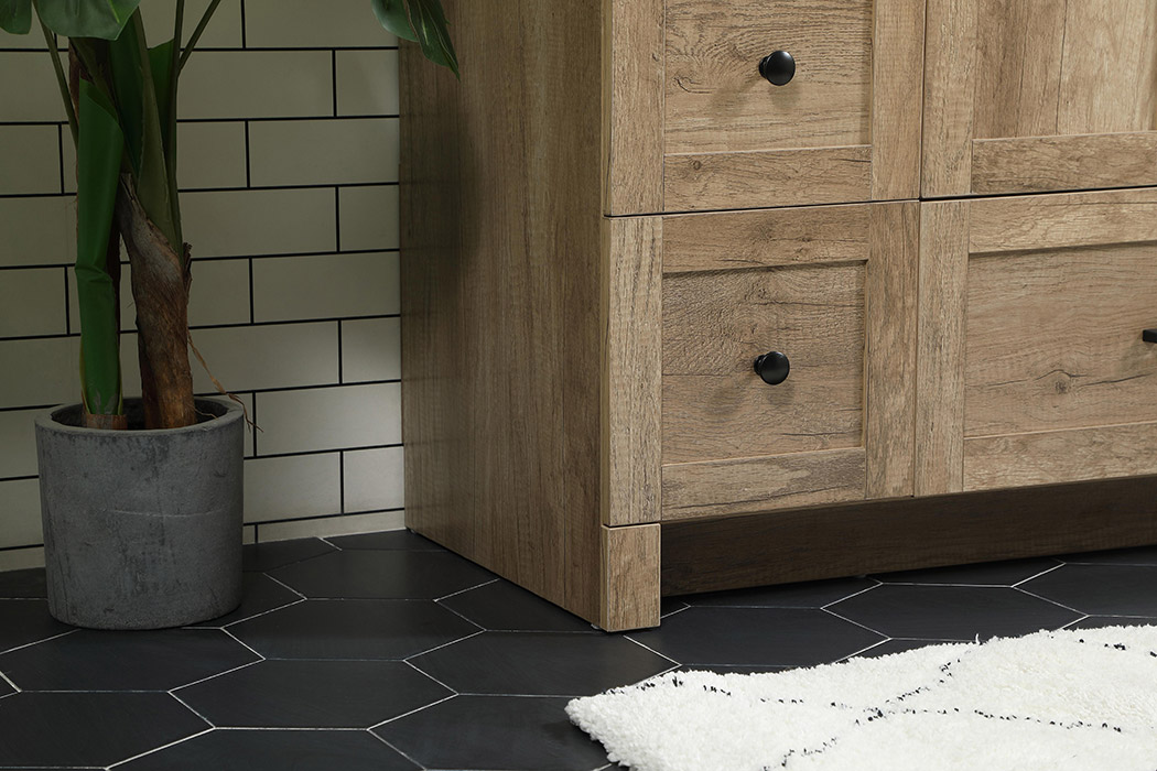 Elegant Bathroom Vanity - Natural Oak (VF2848NT)
