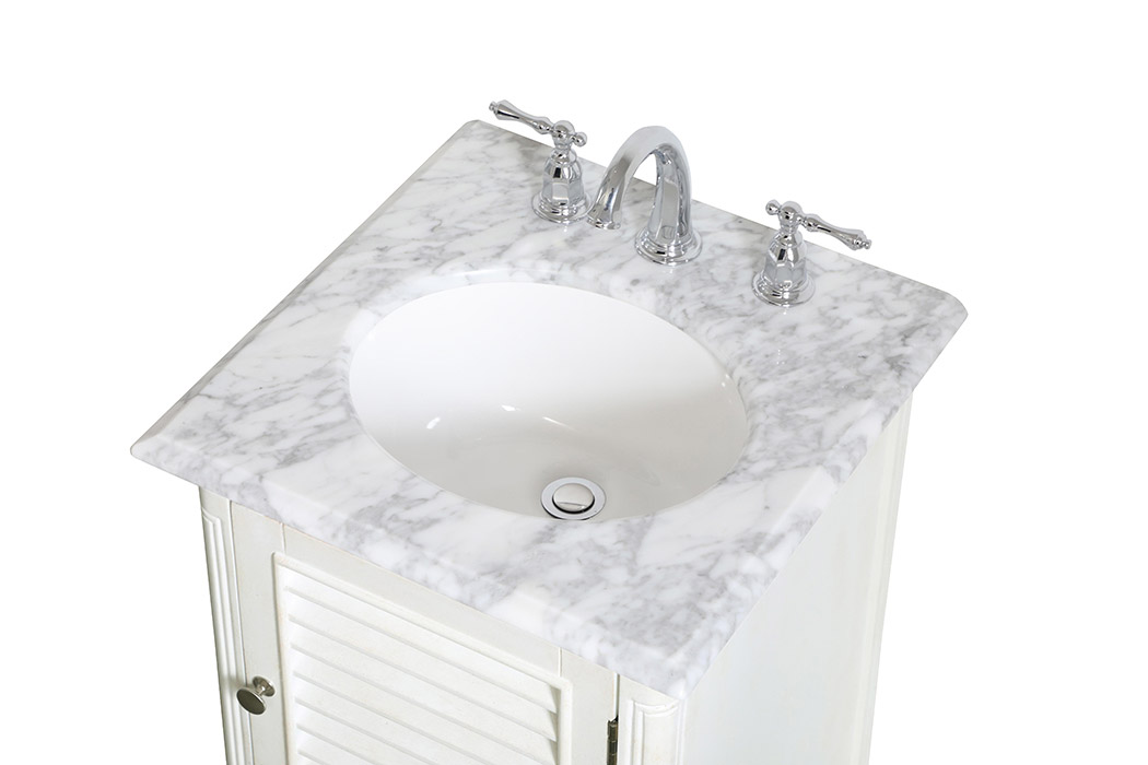 Elegant Bathroom Vanity - Antique White (VF30519AW)