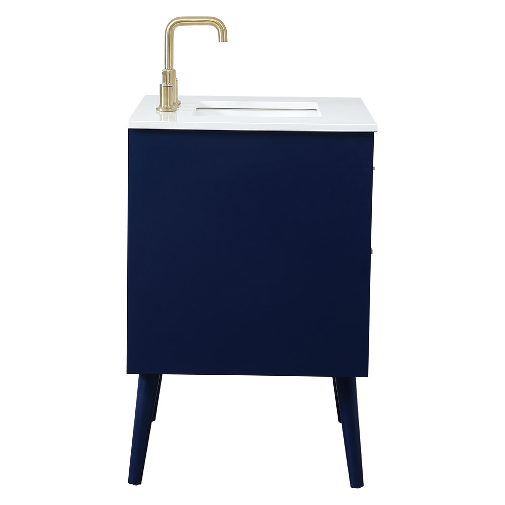 Elegant Bathroom Vanity - Blue (VF41030MBL)