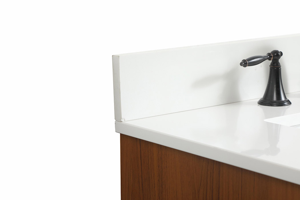 Elegant Bathroom Vanity - Teak (VF41030MTK-BS)