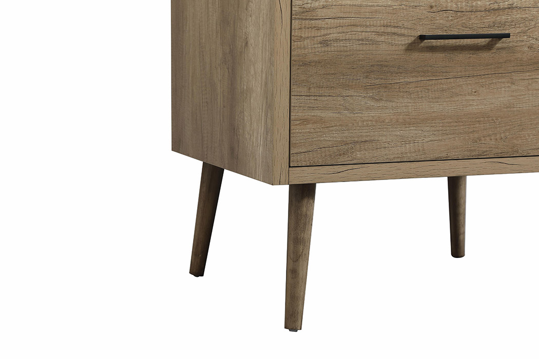 Elegant Bathroom Vanity - Natural Oak (VF41030NT-BS)
