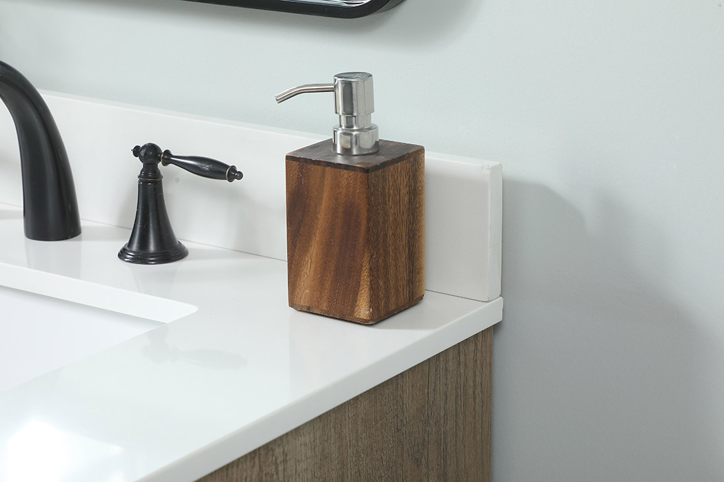 Elegant Bathroom Vanity - Natural Oak (VF41030NT-BS)