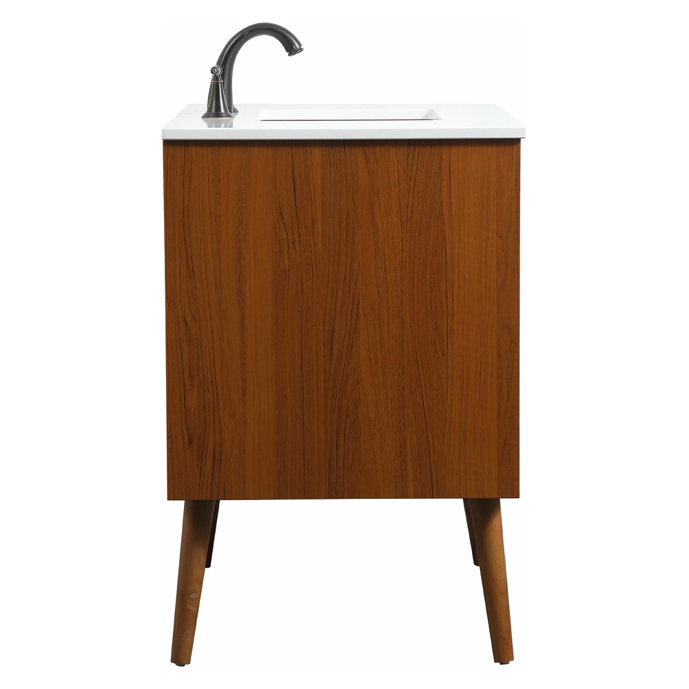 Elegant Bathroom Vanity - Teak (VF41036MTK)