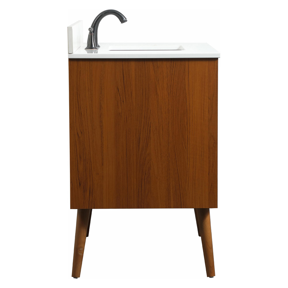 Elegant Bathroom Vanity - Teak (VF41036MTK-BS)