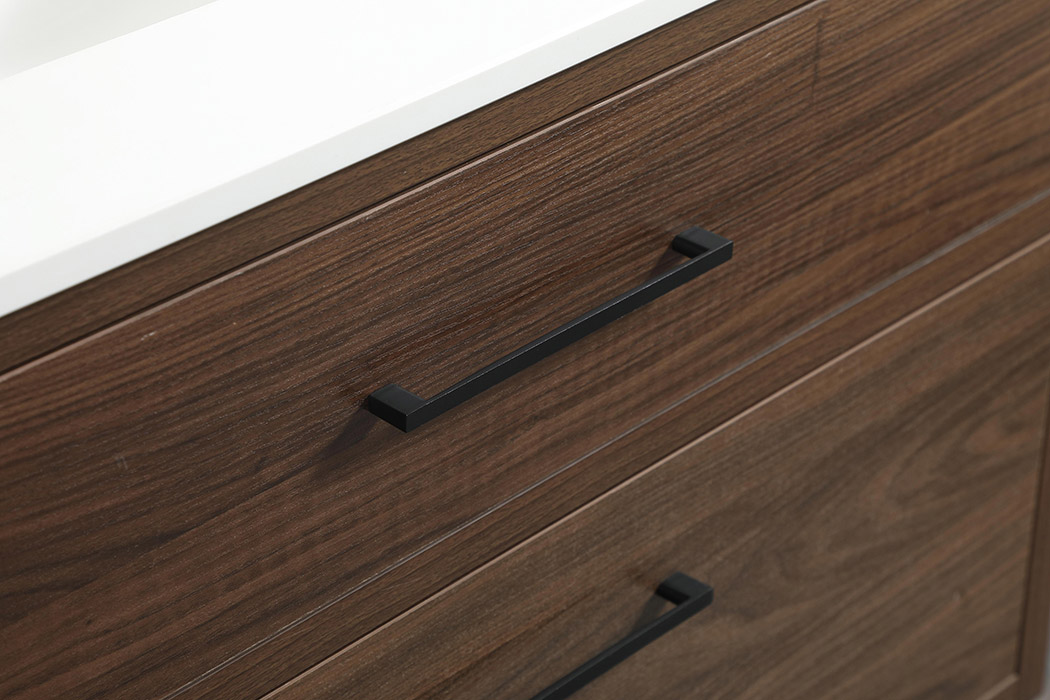 Elegant Bathroom Vanity - Walnut (VF41036MWT)