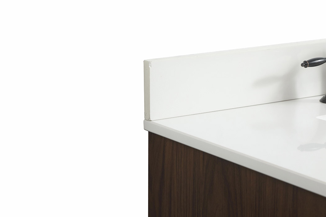Elegant Bathroom Vanity - Walnut (VF41036MWT-BS)