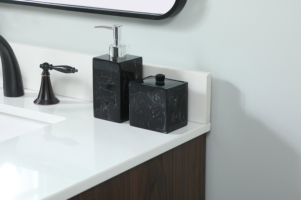 Elegant Bathroom Vanity - Walnut (VF41036MWT-BS)