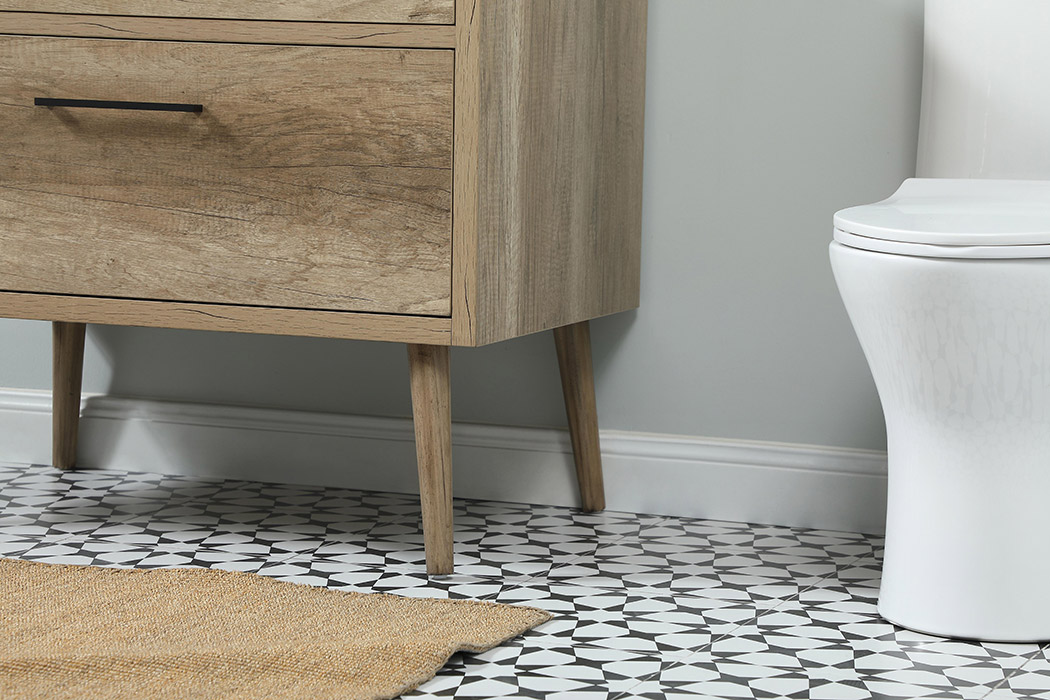 Elegant Bathroom Vanity - Natural Oak (VF41036NT)