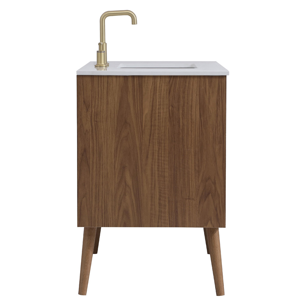 Elegant Bathroom Vanity - Walnut Brown (VF41036WB)