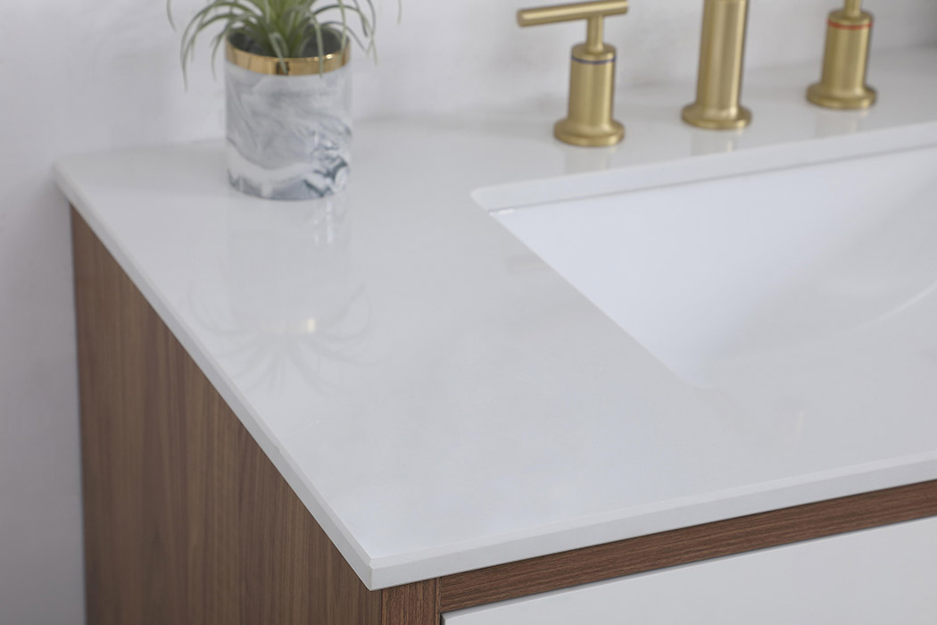 Elegant Bathroom Vanity - White (VF41036WH)