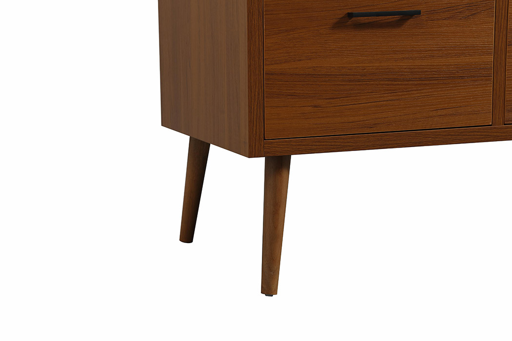 Elegant Bathroom Vanity - Teak (VF41042MTK-BS)