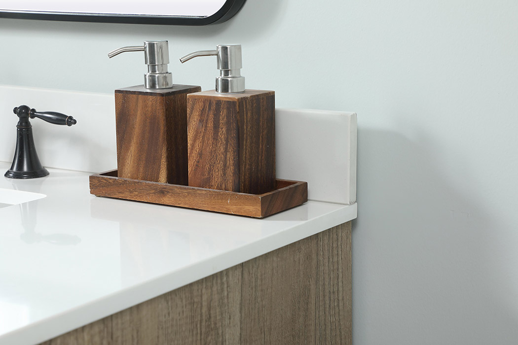 Elegant Bathroom Vanity - Natural Oak (VF41042NT-BS)