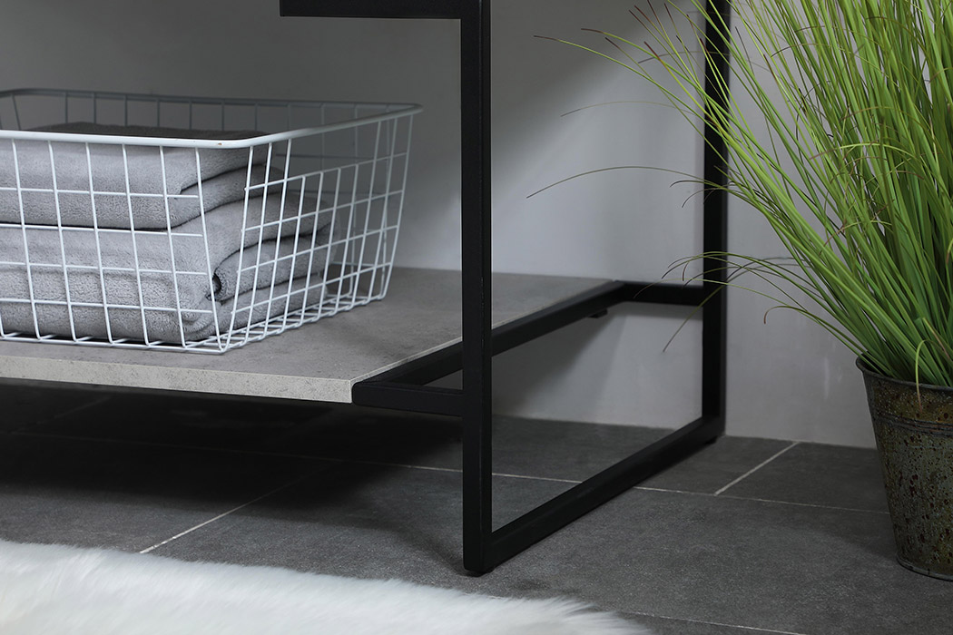 Elegant Bathroom Vanity - Concrete Gray, L 30" (VF42030CG)