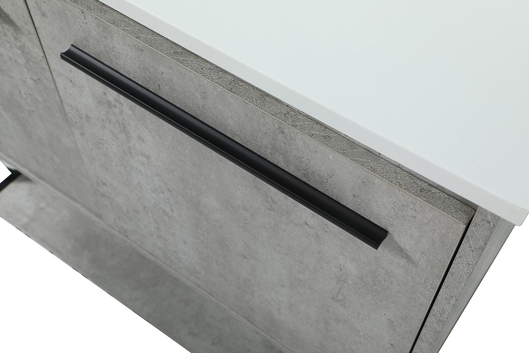 Elegant Bathroom Vanity - Concrete Gray (VF42536MCG)
