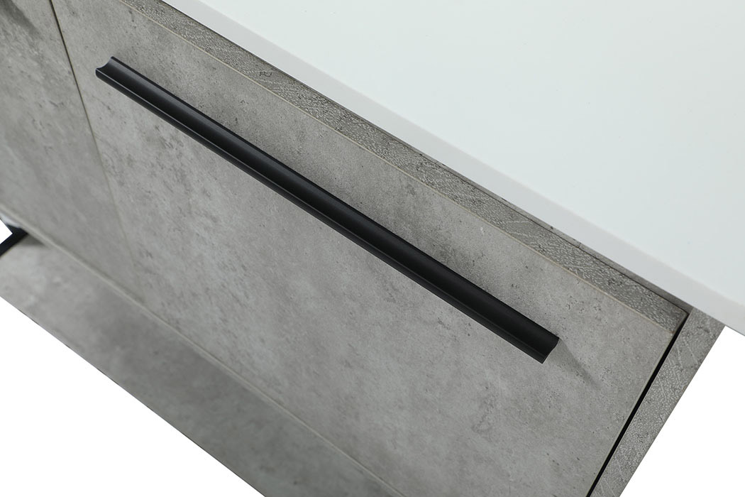 Elegant Bathroom Vanity - Concrete Gray (VF42536MCG-BS)