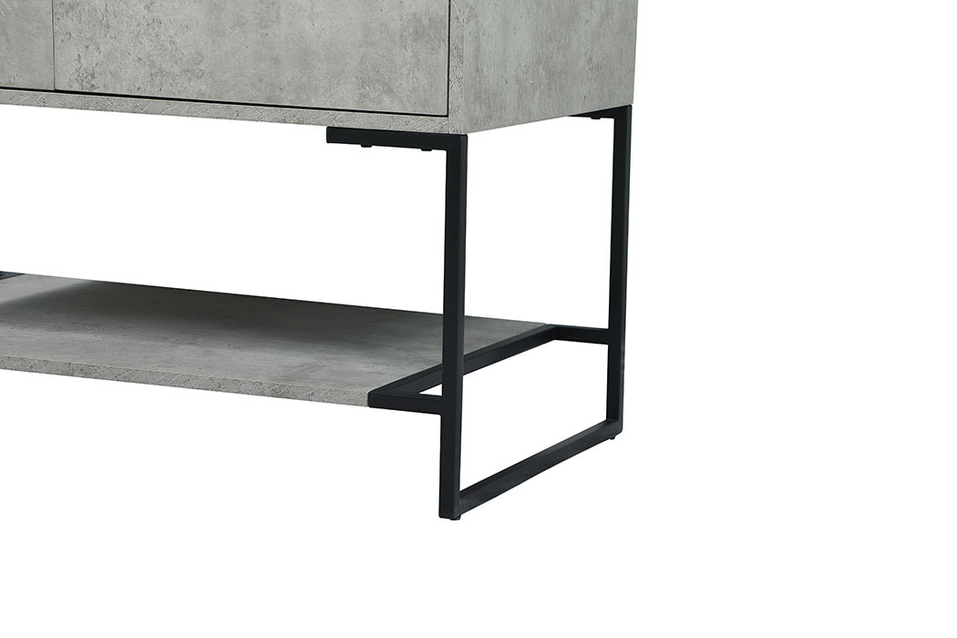 Elegant Bathroom Vanity - Concrete Gray (VF42536MCG-BS)