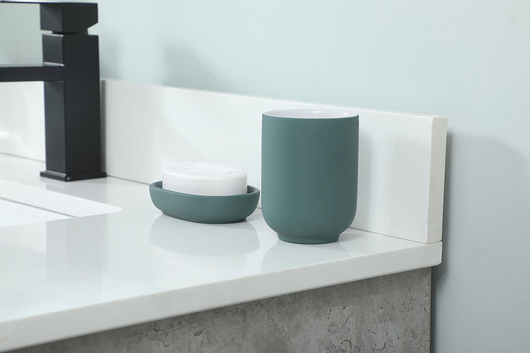 Elegant Bathroom Vanity - Concrete Gray (VF42536MCG-BS)