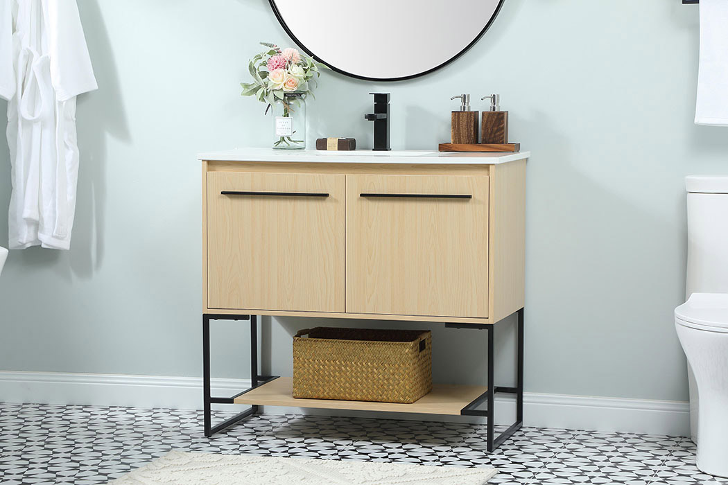 Elegant Bathroom Vanity - Maple (VF42536MMP)