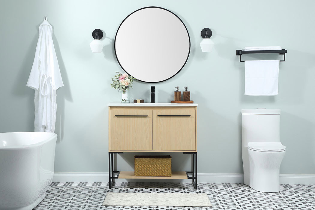 Elegant Bathroom Vanity - Maple (VF42536MMP)