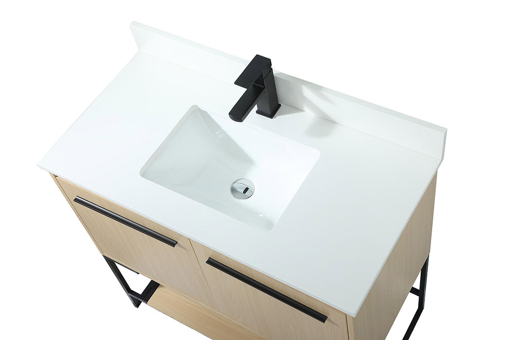 Elegant Bathroom Vanity - Maple (VF42536MMP-BS)