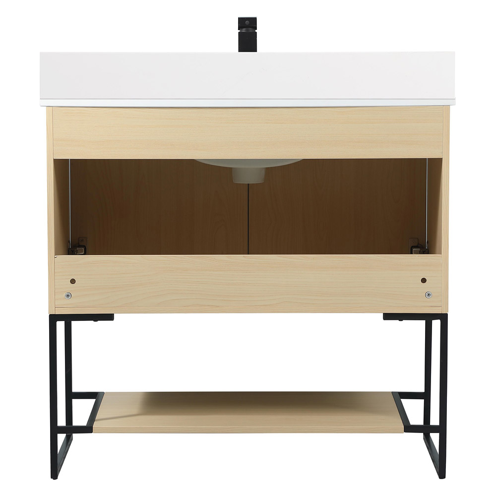 Elegant Bathroom Vanity - Maple (VF42536MMP-BS)