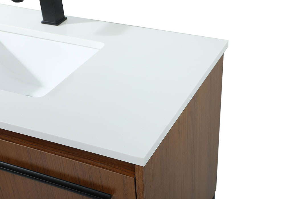 Elegant Bathroom Vanity - Teak (VF42536MTK)