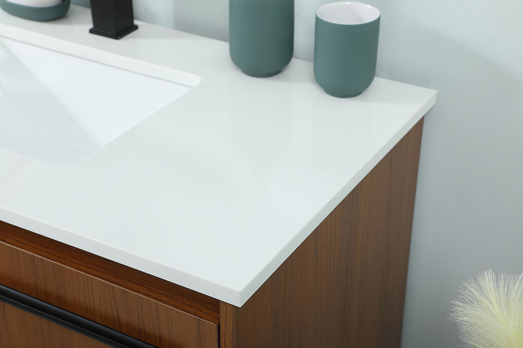 Elegant Bathroom Vanity - Teak (VF42536MTK)