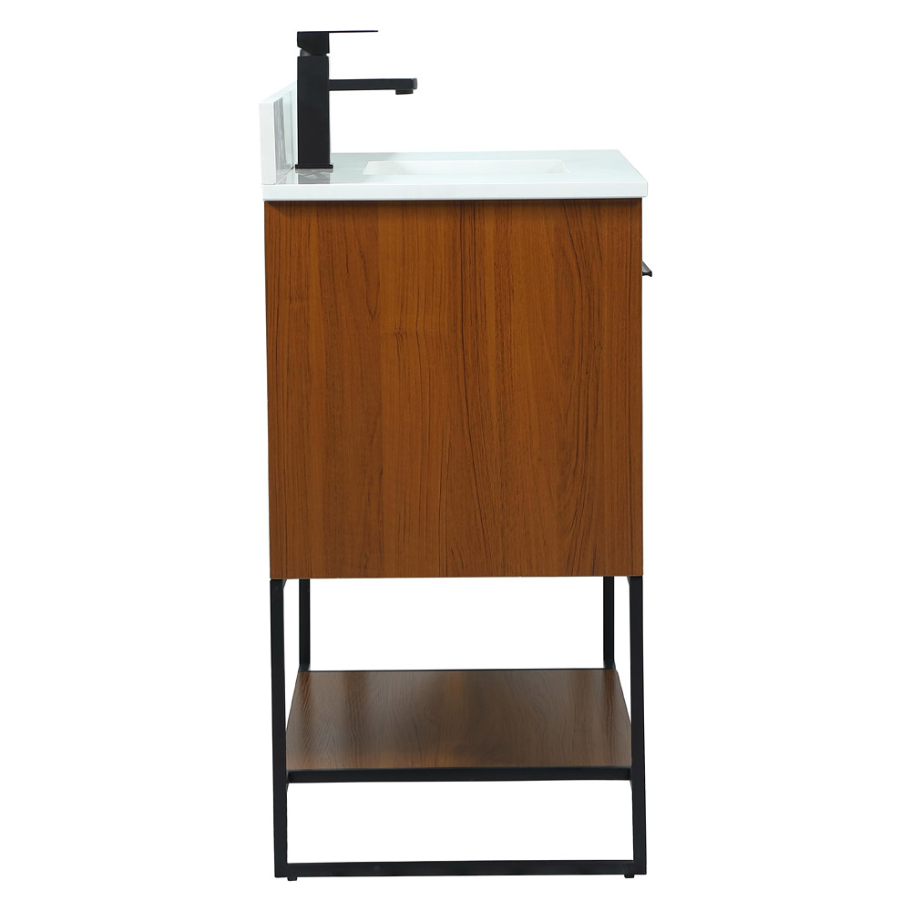 Elegant Bathroom Vanity - Teak (VF42536MTK-BS)